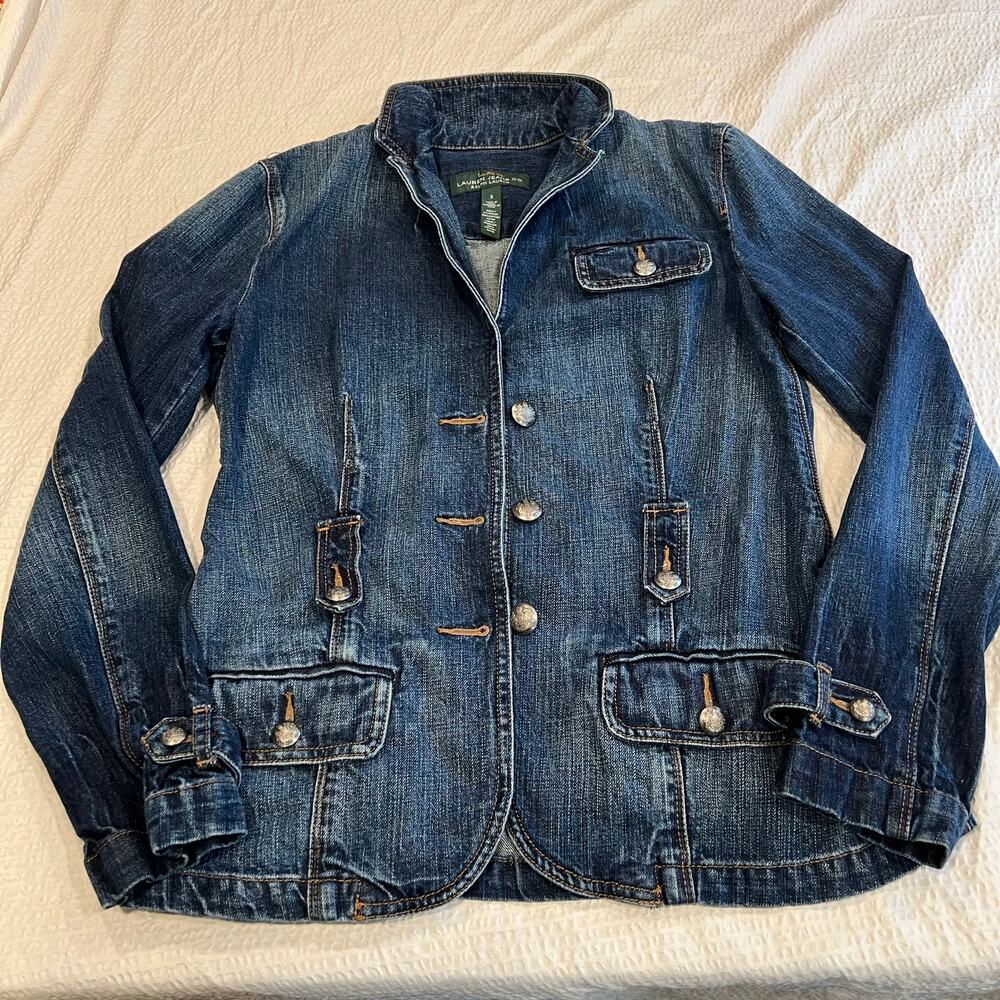Polo Ralph Lauren denim jean jacket button down S women